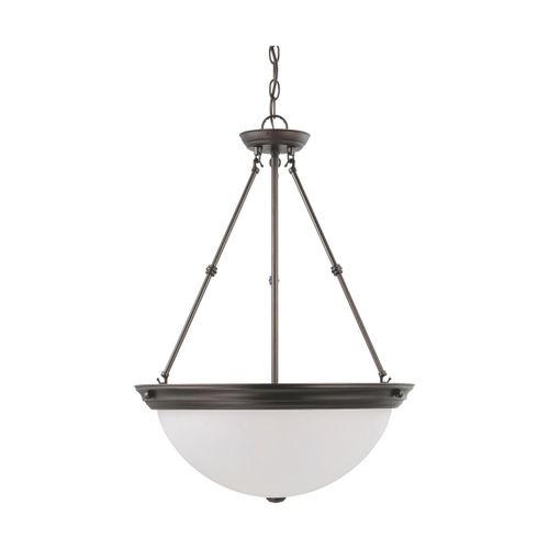 Main product image of 3 Light 20" Pendant w/ Frosted White Glass