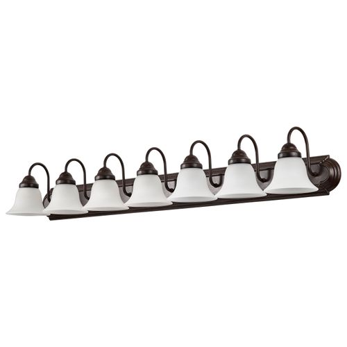 Main product image of Ballerina 7 Light 48" Vanity w/ Frosted White Glass