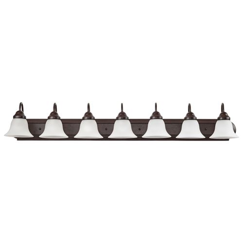 Main product image of Ballerina 7 Light 48" Vanity w/ Frosted White Glass