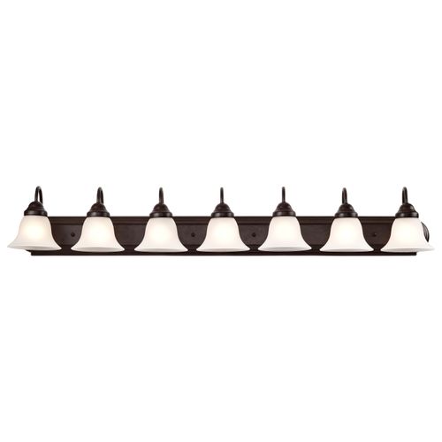 Main product image of Ballerina 7 Light 48" Vanity w/ Frosted White Glass
