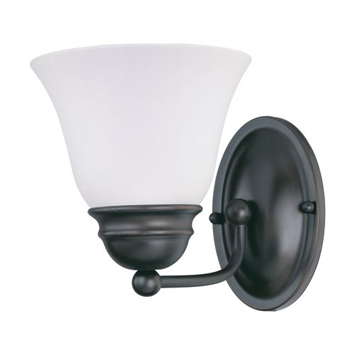 Main product image of Empire 1 Light 7" Vanity w/ Frosted White Glass