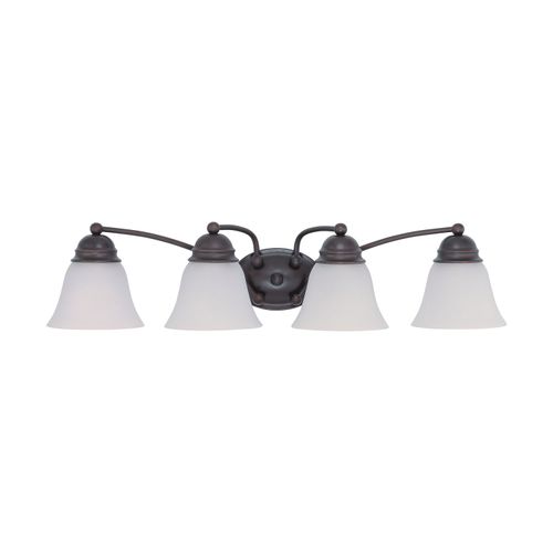 Main product image of Empire 4 Light 29" Vanity w/ Frosted White Glass