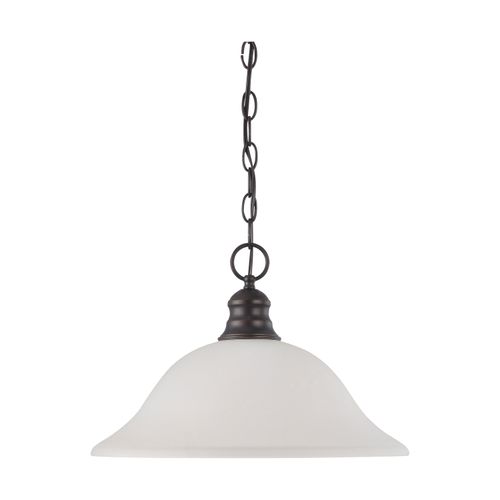 Main product image of 1 Light 16" Pendant w/ Frosted White Glass