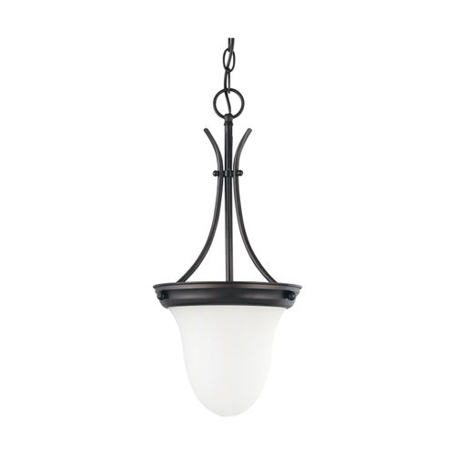 Main product image of 1 Light 10" Pendant w/ Frosted White Glass