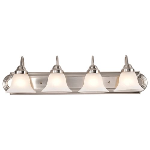 Main product image of Ballerina 4 Light 30" Vanity w/ Alabaster Glass Bell Shades