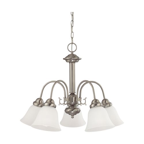 Main product image of Ballerina 5 Light 24" Chandelier w/ Frosted White Glass
