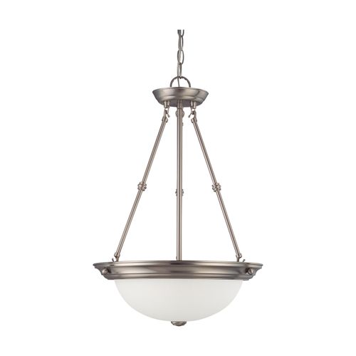 Main product image of 3 Light 15" Pendant w/ Frosted White Glass