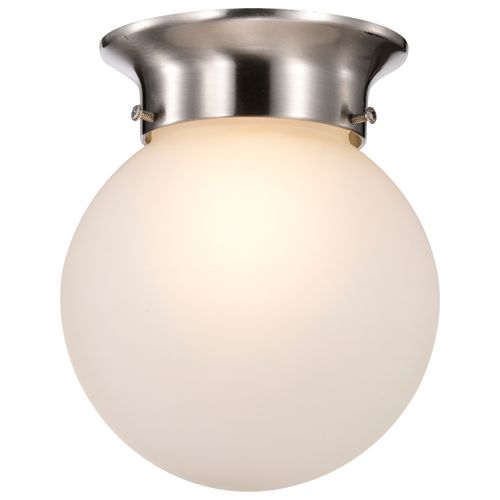 Main product image of 1 Light 6" Ceiling Mount w/ Frosted White Glass