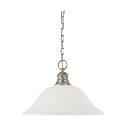 Main product image of 1 Light 16" Pendant w/ Frosted White Glass