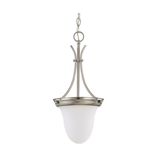 Main product image of 1 Light 10" Pendant w/ Frosted White Glass