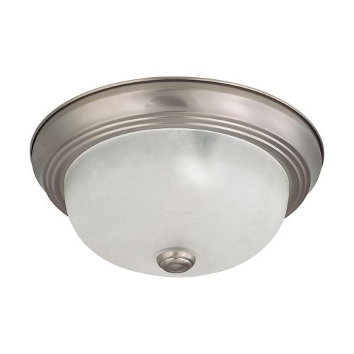 Main product image of 2 Light 11" Flush Mount w/ Frosted White Glass