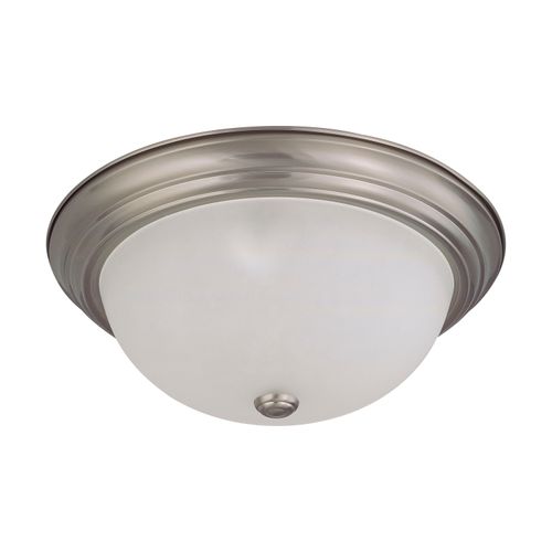 Main product image of 3 Light 15" Flush Mount w/ Frosted White Glass