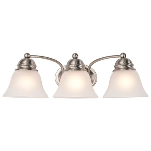 Main product image of Empire 3 Light 21" Vanity w/ Frosted White Glass