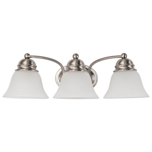 Main product image of Empire 3 Light 21" Vanity w/ Frosted White Glass