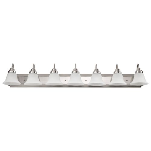 Main product image of Ballerina 7 Light 48" Vanity w/ Frosted White Glass