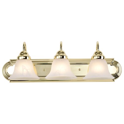 Main product image of Ballerina 3 Light 24" Vanity w/ Alabaster Glass Bell Shades