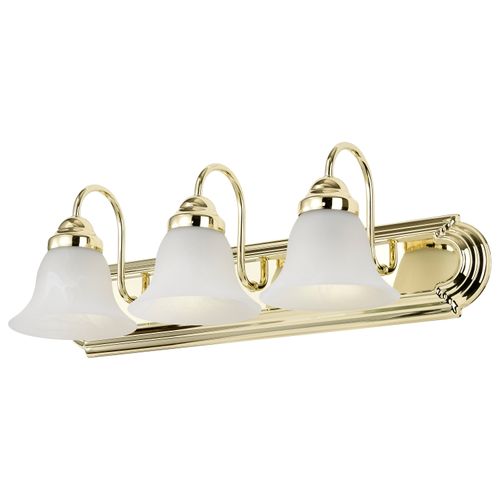 Main product image of Ballerina 3 Light 24" Vanity w/ Alabaster Glass Bell Shades