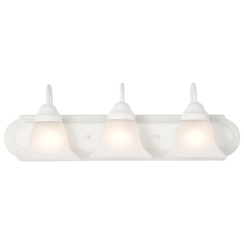 Main product image of Ballerina 3 Light 24" Vanity w/ Alabaster Glass Bell Shades
