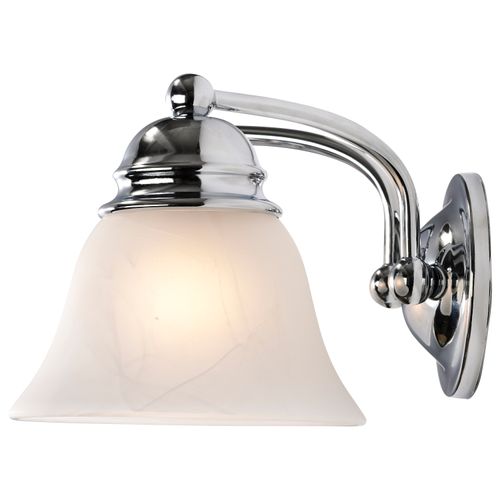 Main product image of Empire 2 Light 15" Vanity w/ Alabaster Glass Bell Shades