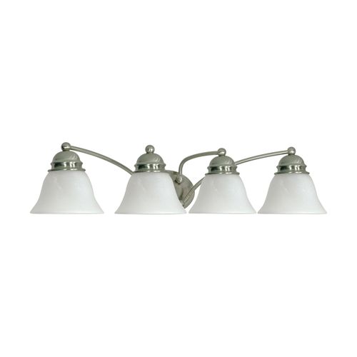 Main product image of Empire 4 Light 29" Vanity w/ Alabaster Glass Bell Shades