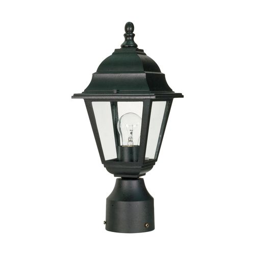 Main product image of Briton 1 Light 14" Post Lantern w/ Clear Glass Color retail packaging