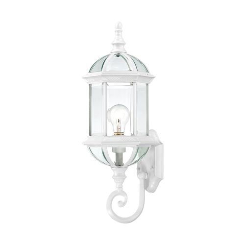 Main product image of Boxwood 1 Light 22" Outdoor Wall w/ Clear Beveled Glass Color retail packaging