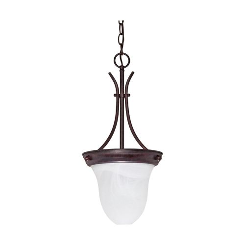 Main product image of 1 Light 10" Pendant Alabaster Glass Bell