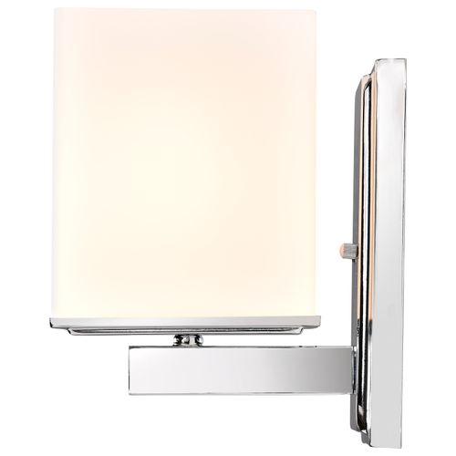 Main product image of Bento 1 Light Vanity Fixture w/ Satin White Glass