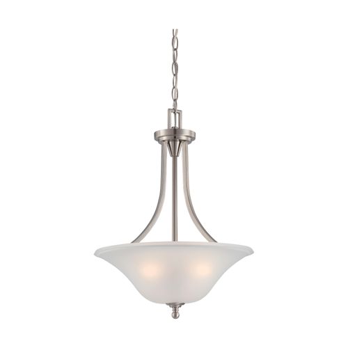 Main product image of Surrey 3 Light Pendant Fixture w/ Frosted Glass