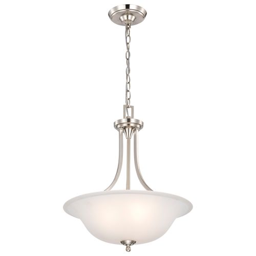 Main product image of Surrey 3 Light Pendant Fixture w/ Frosted Glass