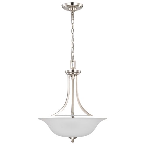 Main product image of Surrey 3 Light Pendant Fixture w/ Frosted Glass