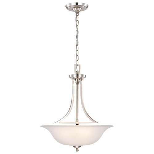 Main product image of Surrey 3 Light Pendant Fixture w/ Frosted Glass