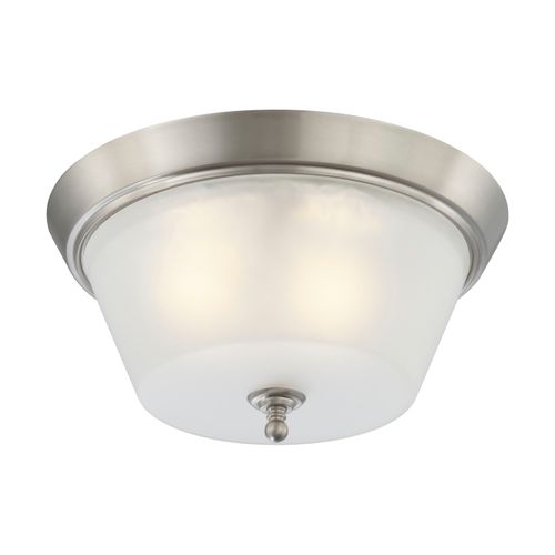 Main product image of Surrey 3 Light Flush Dome Fixture w/ Frosted Glass