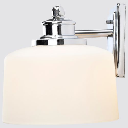 Main product image of Soho 3 Light Vanity Fixture w/ Satin White Glass