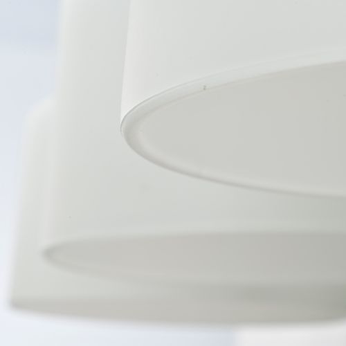 Main product image of Soho 3 Light Vanity Fixture w/ Satin White Glass