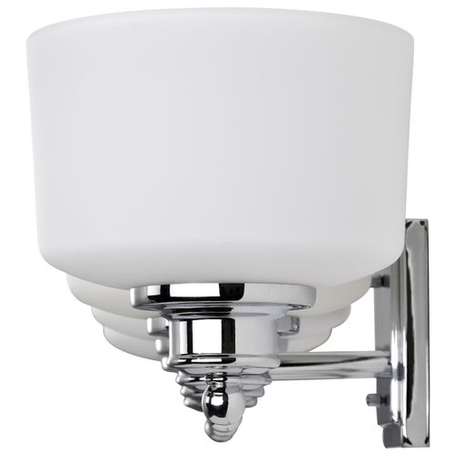 Main product image of Soho 4 Light Vanity Fixture w/ Satin White Glass