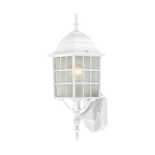 Main product image of Adams 1 Light 18" Outdoor Wall w/ Frosted Glass