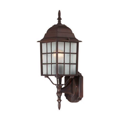 Main product image of Adams 1 Light 18" Outdoor Wall w/ Frosted Glass