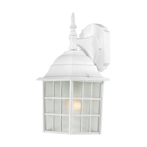 Main product image of Adams 1 Light 14" Outdoor Wall w/ Frosted Glass