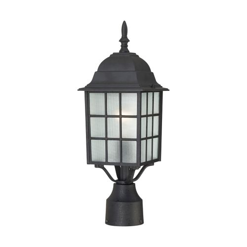 Main product image of Adams 1 Light 17" Outdoor Post w/ Frosted Glass