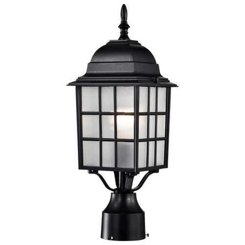 Main product image of Adams 1 Light 17" Outdoor Post w/ Frosted Glass