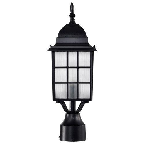 Main product image of Adams 1 Light 17" Outdoor Post w/ Frosted Glass