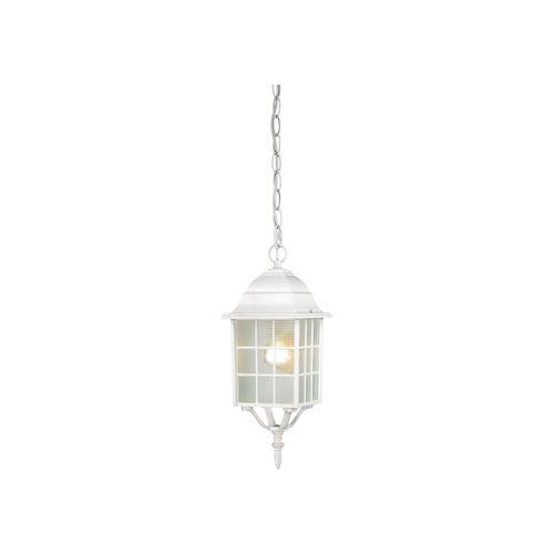 Main product image of Adams 1 Light 16" Outdoor Hanging w/ Frosted Glass