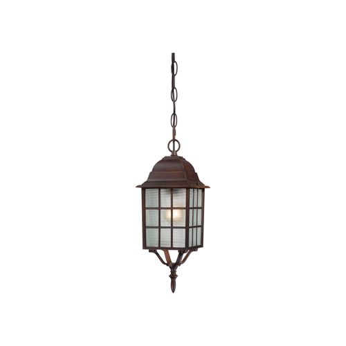 Main product image of Adams 1 Light 16" Outdoor Hanging w/ Frosted Glass