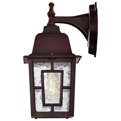 Main product image of Banyan 1 Light 12" Outdoor Wall w/ Clear Water Glass