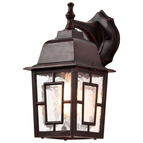 Main product image of Banyan 1 Light 12" Outdoor Wall w/ Clear Water Glass