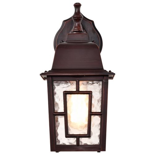 Main product image of Banyan 1 Light 12" Outdoor Wall w/ Clear Water Glass