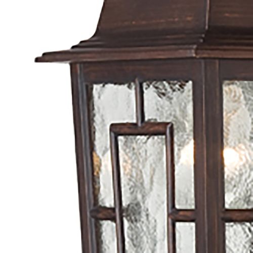 Main product image of Banyan 1 Light 12" Outdoor Wall w/ Clear Water Glass
