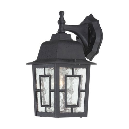 Main product image of Banyan 1 Light 12" Outdoor Wall w/ Clear Water Glass