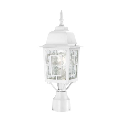 Main product image of Banyan 1 Light 17" Outdoor Post w/ Clear Water Glass